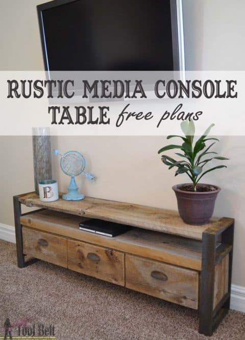 Top Trending 8 Diy Tv Console Collection Top Trending 8 Diy Tv Console Collection
