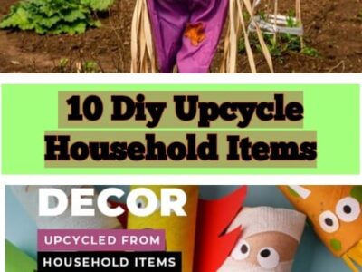 10 Diy Upcycle Household Items – Diy Home Decoration & Interior