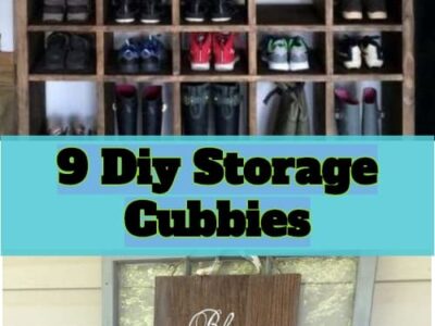 9 Diy Storage Cubbies-diy Tutorials To Do At Home